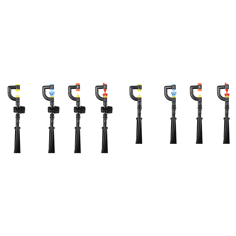 可調(diào)流量噴霧/下噴雙水花噴頭-300MM插針+0.5M連接管 5341